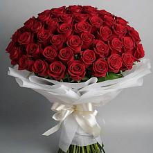 Букет 101 Красная роза Блэк Мэджик в Пролетарском Ставропольского края