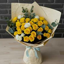 Букет цветов из:  Розы в Пролетарском Ставропольского края