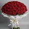 Букет 101 Красная роза Блэк Мэджик в Пролетарском Ставропольского края