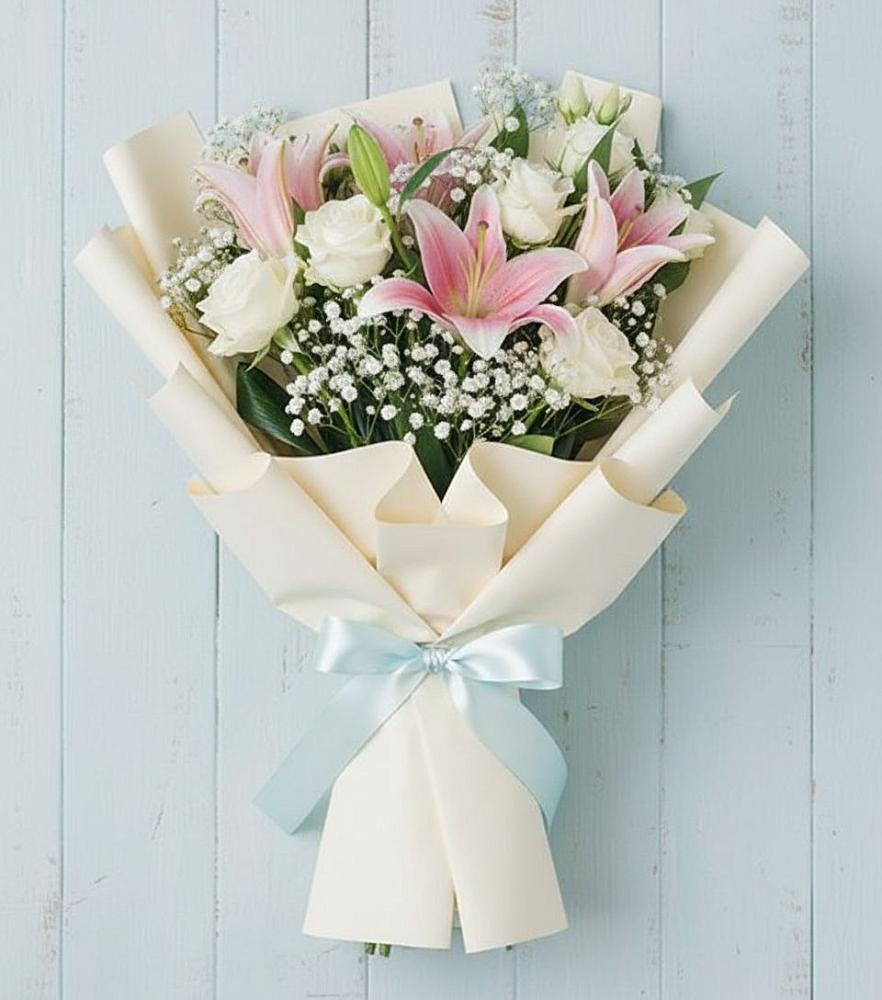 Букет цветов из: Лилии в Пролетарском Ставропольского края