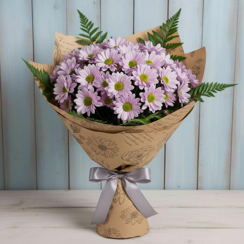Букет цветов из: Хризантемы в Пролетарском Ставропольского края