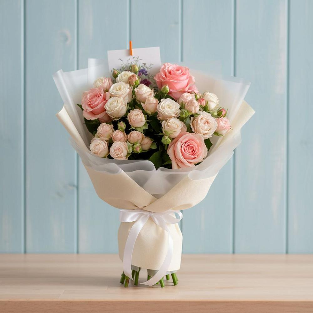 Букет цветов из: Розы в Пролетарском Ставропольского края