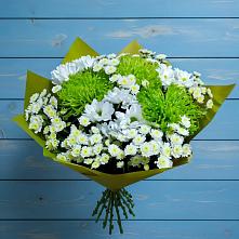 Букет цветов из:  Хризантемы в Пролетарском Ставропольского края