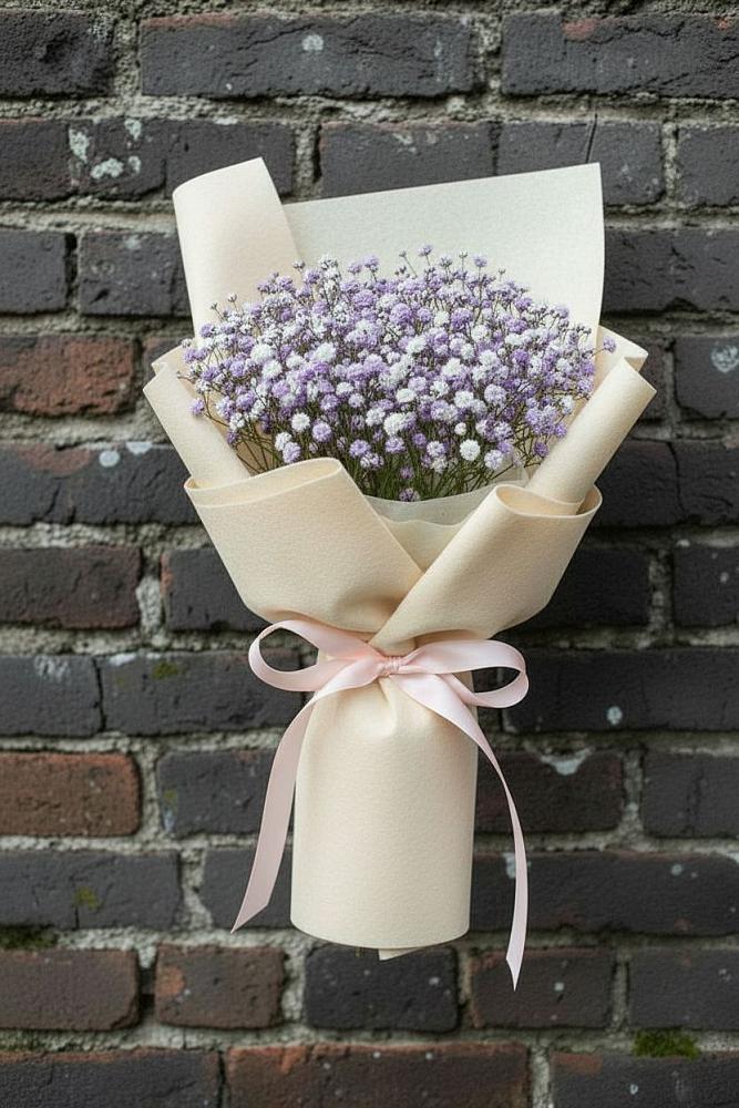 Букет цветов из: Гипсофила в Пролетарском Ставропольского края