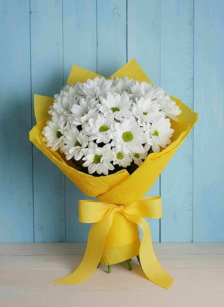 Букет цветов из: Хризантемы в Пролетарском Ставропольского края