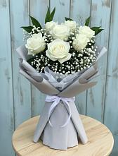 Букет цветов из:  Розы в Пролетарском Ставропольского края