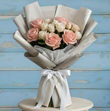 Букет цветов из:  Розы в Пролетарском Ставропольского края