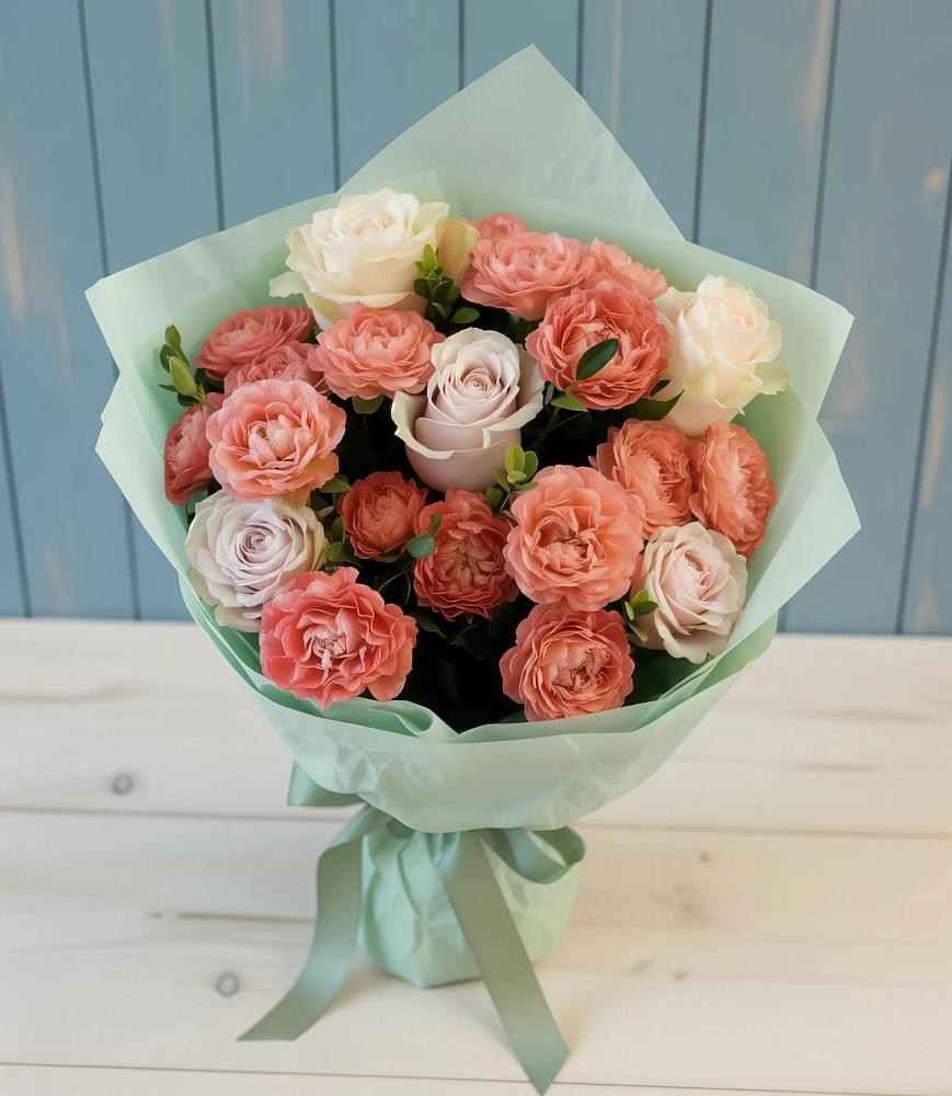 Букет цветов из: Розы в Пролетарском Ставропольского края