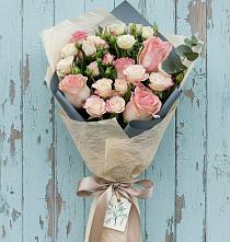 Букет цветов из:  Розы #REPLACE_PRED# Пролетарском Ставропольского края