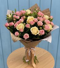 Букет цветов из:  Розы в Пролетарском Ставропольского края