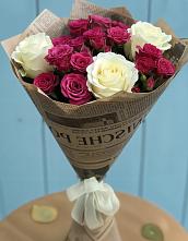 Букет цветов из:  Розы в Пролетарском Ставропольского края