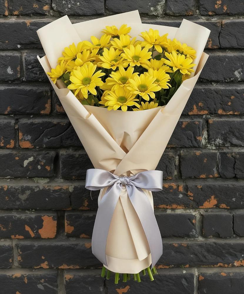 Букет цветов из: Хризантемы в Пролетарском Ставропольского края