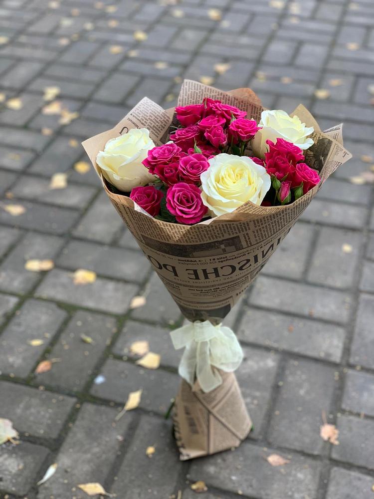 Букет цветов из: Розы в Пролетарском Ставропольского края