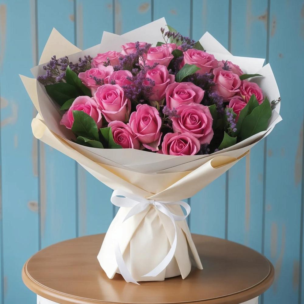 Букет цветов из: Розы в Пролетарском Ставропольского края