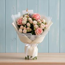Букет цветов из:  Розы в Пролетарском Ставропольского края