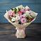 Букет цветов из: Хризантемы, Альстромерии и Розы в Пролетарском Ставропольского края